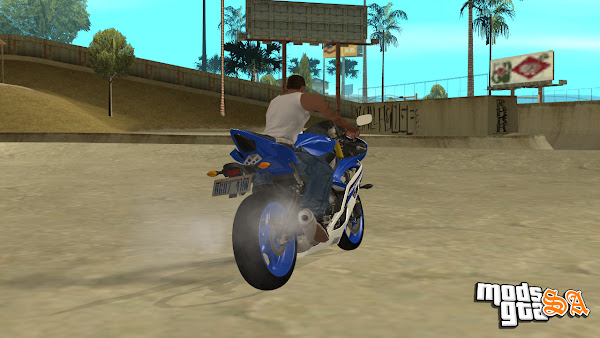 Yamaha YZF R6 2016 para GTA San Andreas